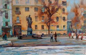 Кутить пойдём к имажинистам. Тверской бульвар.